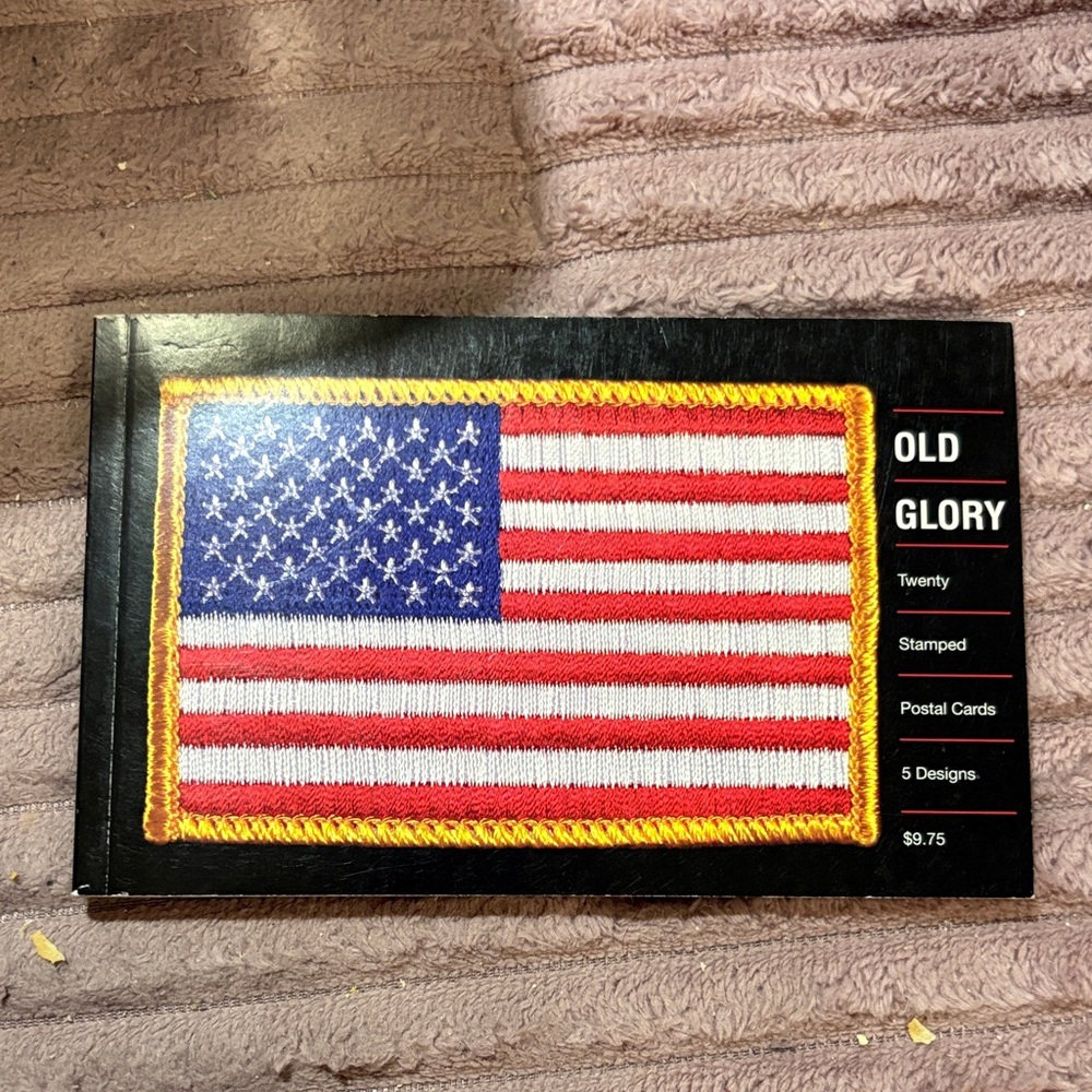 Old Glory 20 Stamped Postcards